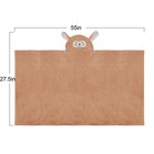 Kaqi 27 5x55 Inch Toddler Infant Baby Girl Boy Hooded Soft Bath Towel Blanket