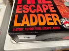 Kiddie Steel Fire Escape Ladder 15 Foot - 2 Story Tangle Free Safety