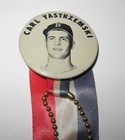 1960 s Baseball Carl Yastrzemski Boston Red Sox Stadium Souvenir Pin Button