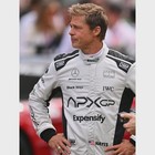 Men   s Racing Style Jacket White Black Motorsport Design With Sponsor Log Jacket