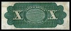 1862  10 Large Size Crisp Xf Legal Tender United States Note 