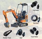 Track Roller For Bobcat 335 430 323 E16 E17 E17z E19 E20 7136983 6815111 6814874