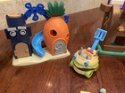Imaginext Spongebob 2016 Krusty Krab Kastle bikini Bottom House Car Figure Lot