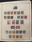 Denmark   Vintage Estate Lot Of Hinged Stamps From Old Scott Album No Reserve