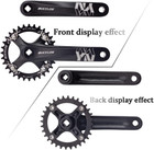 Mtb Mountain Bike Single Speed Square Taper Crankset -170mm Cranksets Bicycle Cr