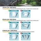 24  20  Windshield Wiper Blades Premium Oem Hybrid Silicone J-hook High Quality