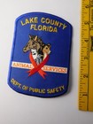 Lake County Fl Animal Services Public Safety Dept  Patch Shoulder Crest Police
