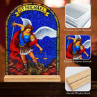 Talpgod Saint Michael Stand Catholic Ornament Statue     St Michael The Archangel 