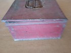 Antique Industrial Metal Box From Wichita  Kansas
