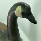 Vintage Beautiful Hand Carved Wooden Canadian Goose Large 24   