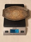 Antique Solid 800 Silver Repousse Oval Tray Dish 198g Acid Tested Floral C1900