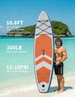 10 6ft Inflatable Extra Wide Stand Up Paddle Board Support Board