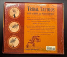Aileen Marron  Temp  Tribal Tattoos Kit W natural Jagua Paint   Stencils    Book