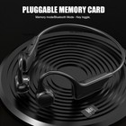 Outdoor Bone Conduction V5 3 Headphones Bluetooth Wireless Earbuds Sport Headset