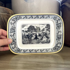 Villeroy   Boch Audun Ferme Butter Tray 8  Yellow No Lid Grain Harvest
