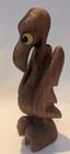 Vintage Cryptomeria 10  Sweden 1960   s  Mcm Carved Wood Vulture Dodo Bird 