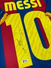 Jersey Messi Signed Autographed Barcelona Unicef Bas Authentication