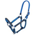 Miniature Horse Braided Parachute Cord Halter With Crystals