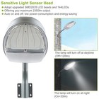 144led Outdoor Street Light 2350lm Dusk To Dawn Sensor Waterproof Security Light