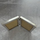 Vintage Double Sterling Silver Picture Frame - Heavy Great Shape Lenox 4 25x3 25