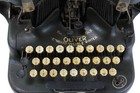 Antique 1912 Oliver  5 Batwing Typewriter