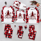 Christmas Family Matching Pajamas Set  Mom Dad Kids Baby  Holiday Sleepwear