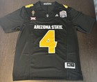 Asu Cam Skattebo Jersey W peach Bowl Patch  Fast Shipping  