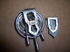 Lot Of 2 Vintage Rhinestone Shoe Clips 1 Marked Irving  N y  Silverman