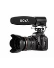 Boya By-dmr7 Shotgun Condenser Microphone Integrated Flash Recorder For Canon