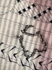 Authentic Chrome Hearts Silver Chain Bracelet At Very Good Condition  8 Inches 
