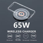 Wireless Fast Charger Charging Pad Dock For Samsung Iphone Android Cell Phone