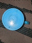 1 Vintage Gothamware Plastic Picnic Cups Turquoise - 1950 s