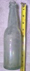 Anheuser-busch Antique Embossed Clear Beer Bottle Pre-1900 12 Oz Collectible