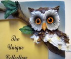 New Owl Picture Frame For Your 3 5x5  Photo - Owls Mushrooms