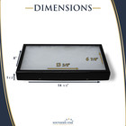 8 X 14 X 1 1 2 Riker Display Case Box For Collectibles Arrowheads Jewelry  more 