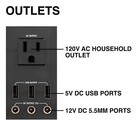 Rainier 150 Watt Portable Power Station 155 Wh Backup Lithium Battery