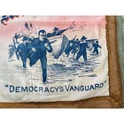 Wwi Usmc Marine Corps Silk Sweetheart Pillow Democracy s Vanguard C1917