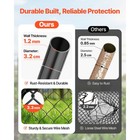 Chain Link Fence Gate Fit 2 2-6 X 6 Ft Adjustable Gate Posts Not Included