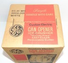 Rare Nos Ge General Electric Vintage Appliance Can Opener Ice Crusher Sealed Box