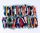 5lb Wholesale Bulk Lot Misprint Plastic Retractable Click Pens  200-250 Per Box