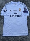 Cristiano Ronaldo Signed Real Madrid 2015 2016 Jersey  Beckett Coa