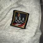 Vintage 1996 Usa Olympic Basketball Embroidered Crew Sweatshirt Xl Gray Rare
