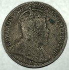 1903 Canadian  925 Silver 5 Cent Coin  Low Mintage Without The H Mintmark - 4736