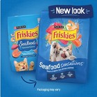  pack Of 4  Friskies Seafood Sensations Adult Cat Dry Food - Seafood  30lb