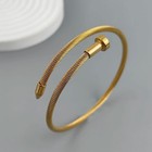 18k Gold Plated  Stainless Steel  Thorn Bracelet  Waterproof Jewelry  Women   s Gi