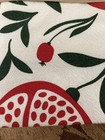 Hazelmade Tea Towel 100  Cotton Flour Sack Midwest Made Pomegranate Pattern 