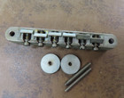 Aged Abr-1 No Wire Tune-o-matic Bridge Nickel Fits Gibson Les Paul Historic 335