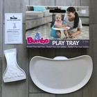 Bumbo Play Tray Floor Seat Tray Attachment White Accessory Baby Toddler 3-12m