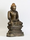 Special Bronze Burmese Buddha From The Amarapura Period From Burma  myanmar 