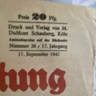 K  lnische Illustrierte Zeitung No  38 Sept 17 1942 German Wwii Newspaper